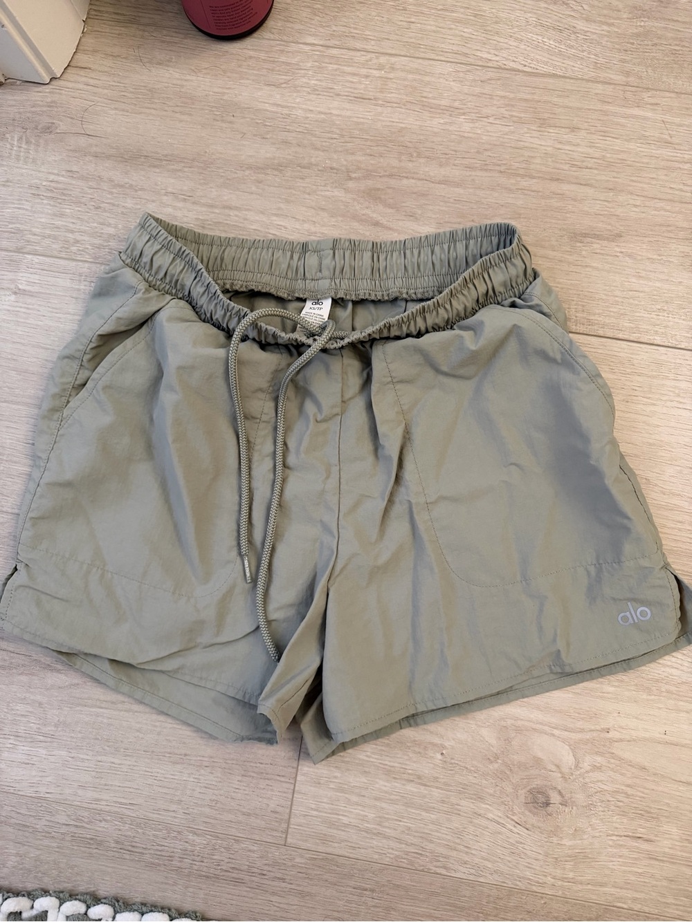Alo Gray Women's Shorts - Picture 10 of 10